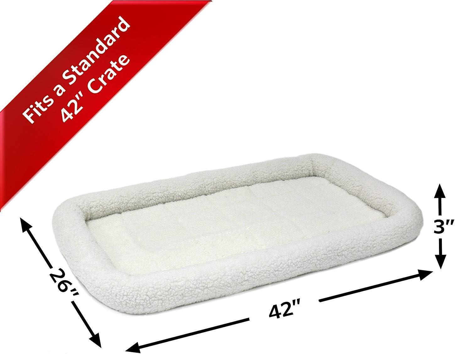 Midwest Quiet Time Pet Bed, Fleece, 42"