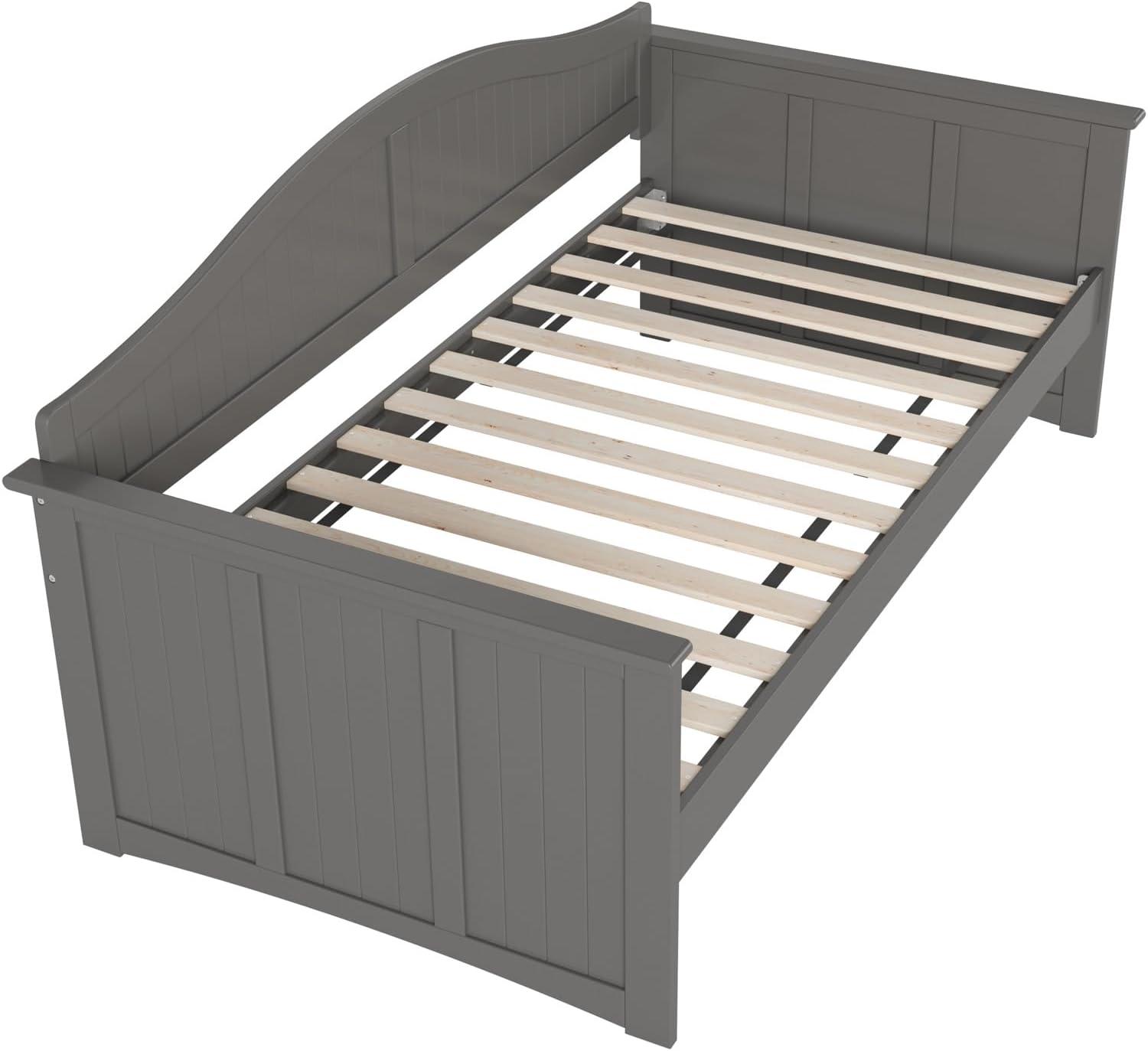 Nantucket Gray Twin Wood Daybed with Slats