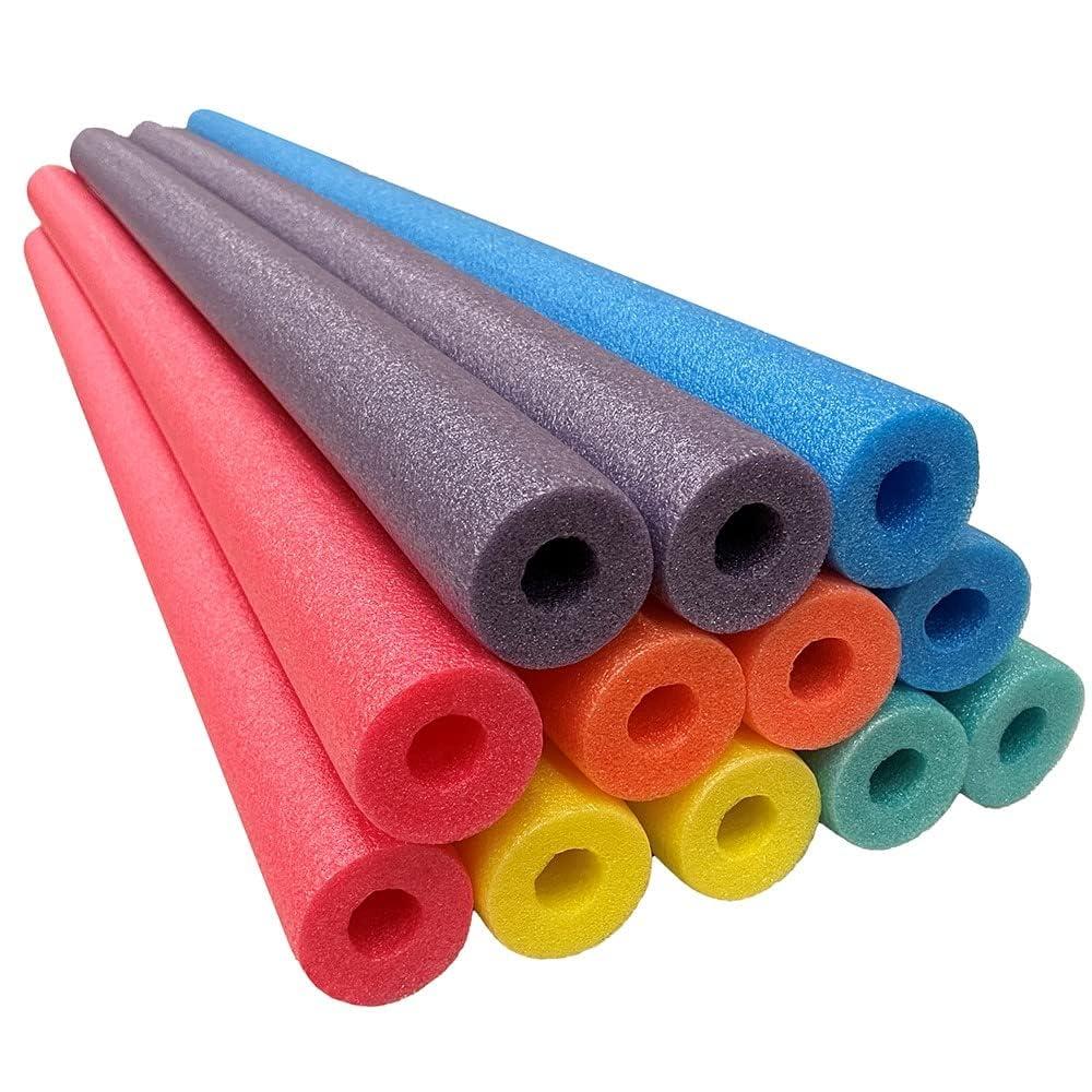 Summer Clearance Floating Pool Noodles Foam TubeOodles of Noodles 12 Pack of 52 Inch Foam -Assorted Colors