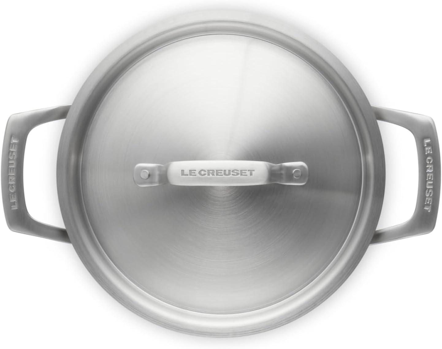 Le Creuset ® Essential Stainless Steel 4-Qt. Deep Covered Stockpot