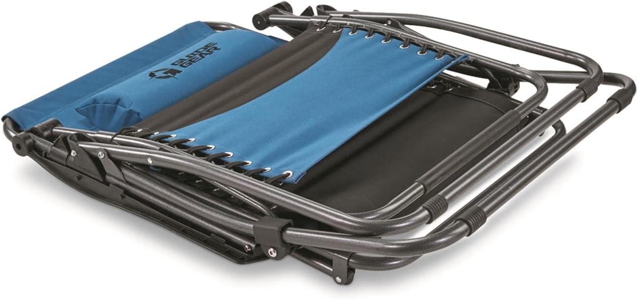Guide Gear Oversized Zero-Gravity Chair, 500-lb. Capacity Blue/Black
