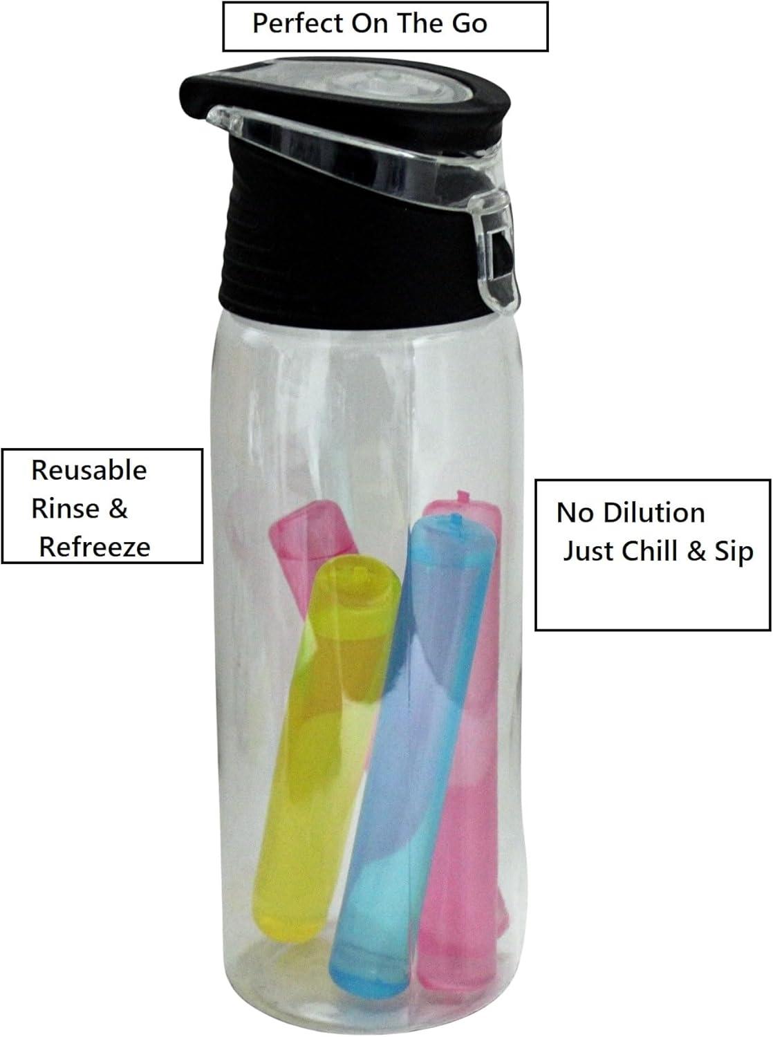 Vibrant Multicolor BPA-Free Reusable Ice Cube Sticks for Drinks