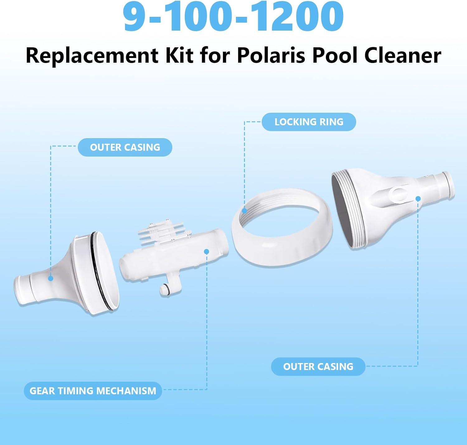 Upgraded 9-100-1200 Backup Valve for Polaris Vac-Sweep 360 Pool Cleaner，Line Back up Valve for Zodiac