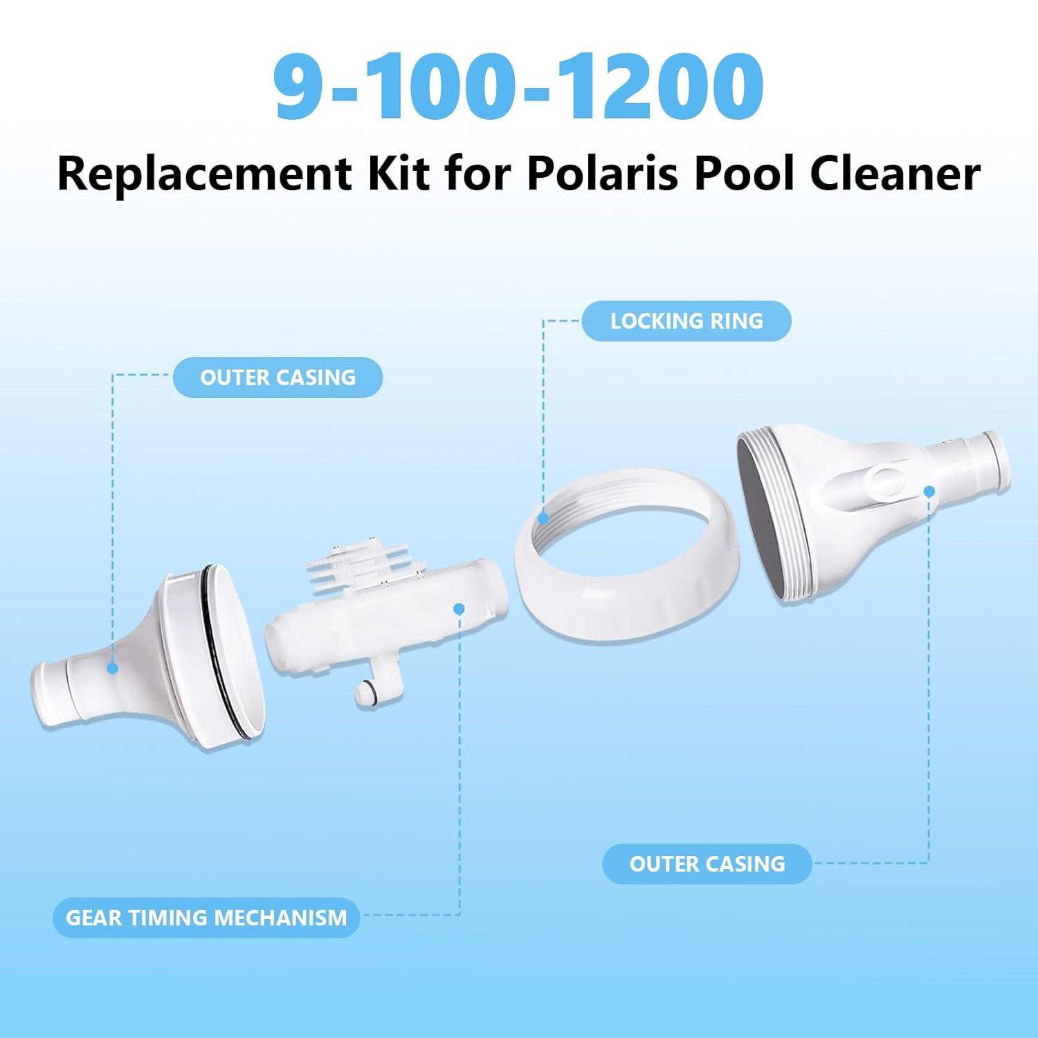 Upgraded 9-100-1200 Backup Valve for Polaris Vac-Sweep 360 Pool Cleaner，Line Back up Valve for Zodiac