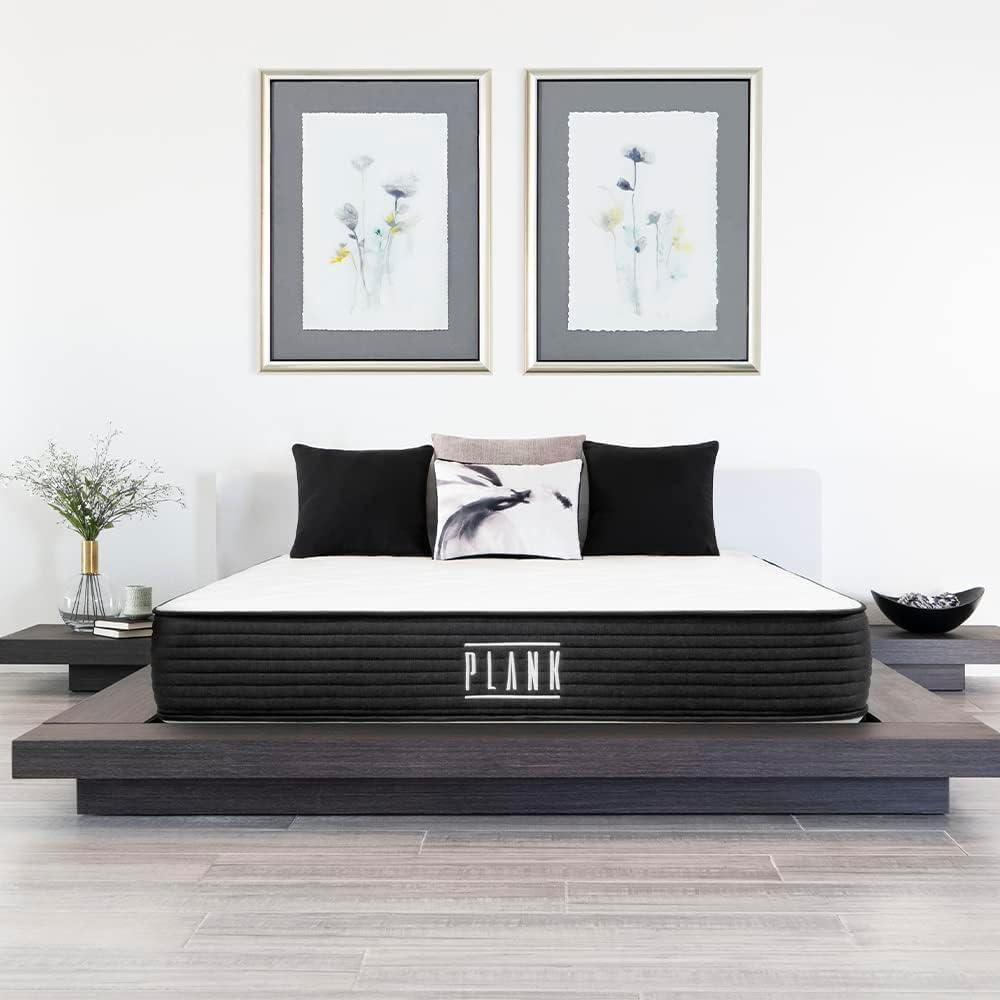 Brooklyn Bedding Plank 11-Inch Two-Sided Firm Mattress, Queen