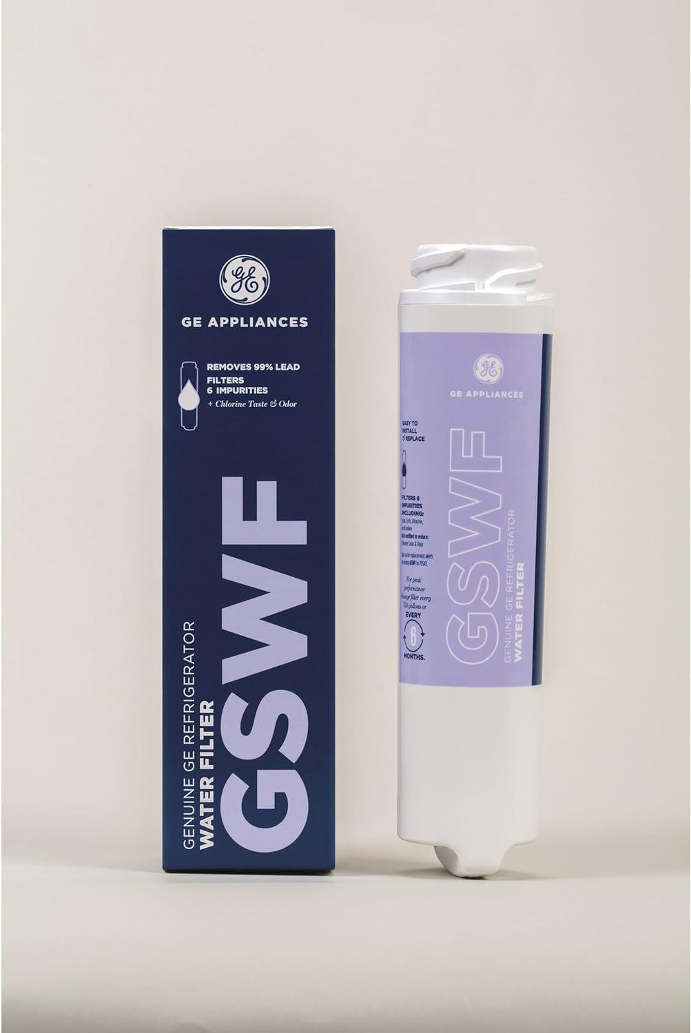 GE GSWF SmartWater Slim Refrigerator Water Filter