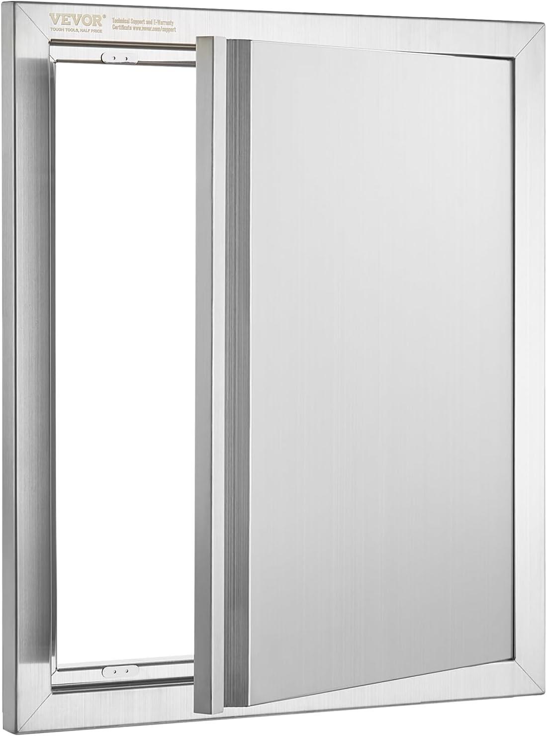 Stainless Steel Flush Mount BBQ Access Door 18x21 Inch