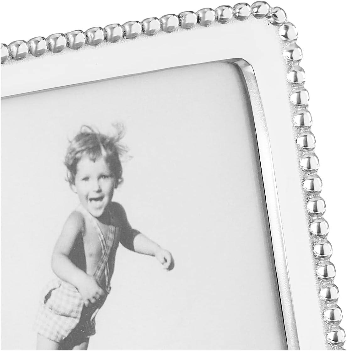 String Of Pearls Metal Picture Frame