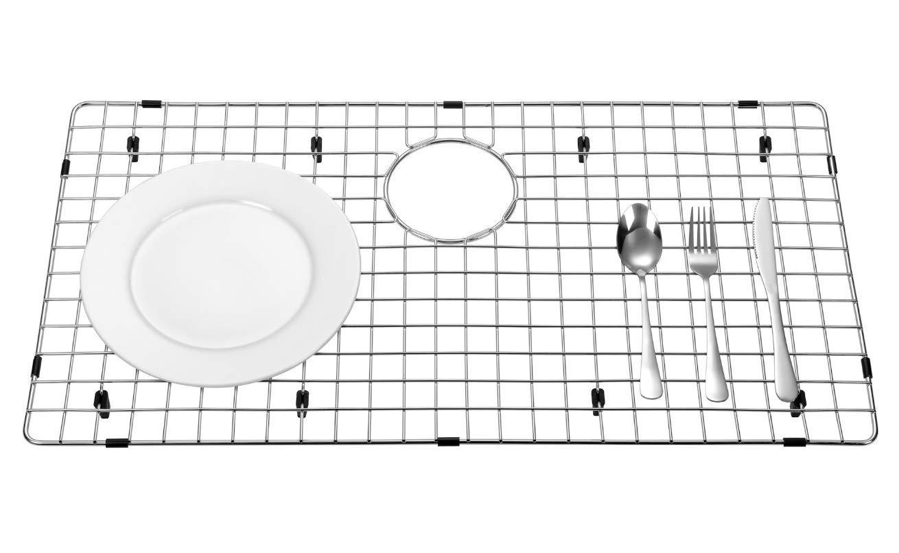Starstar Stainless Steel Kitchen Sink Bottom Grid with Protective Bumpers