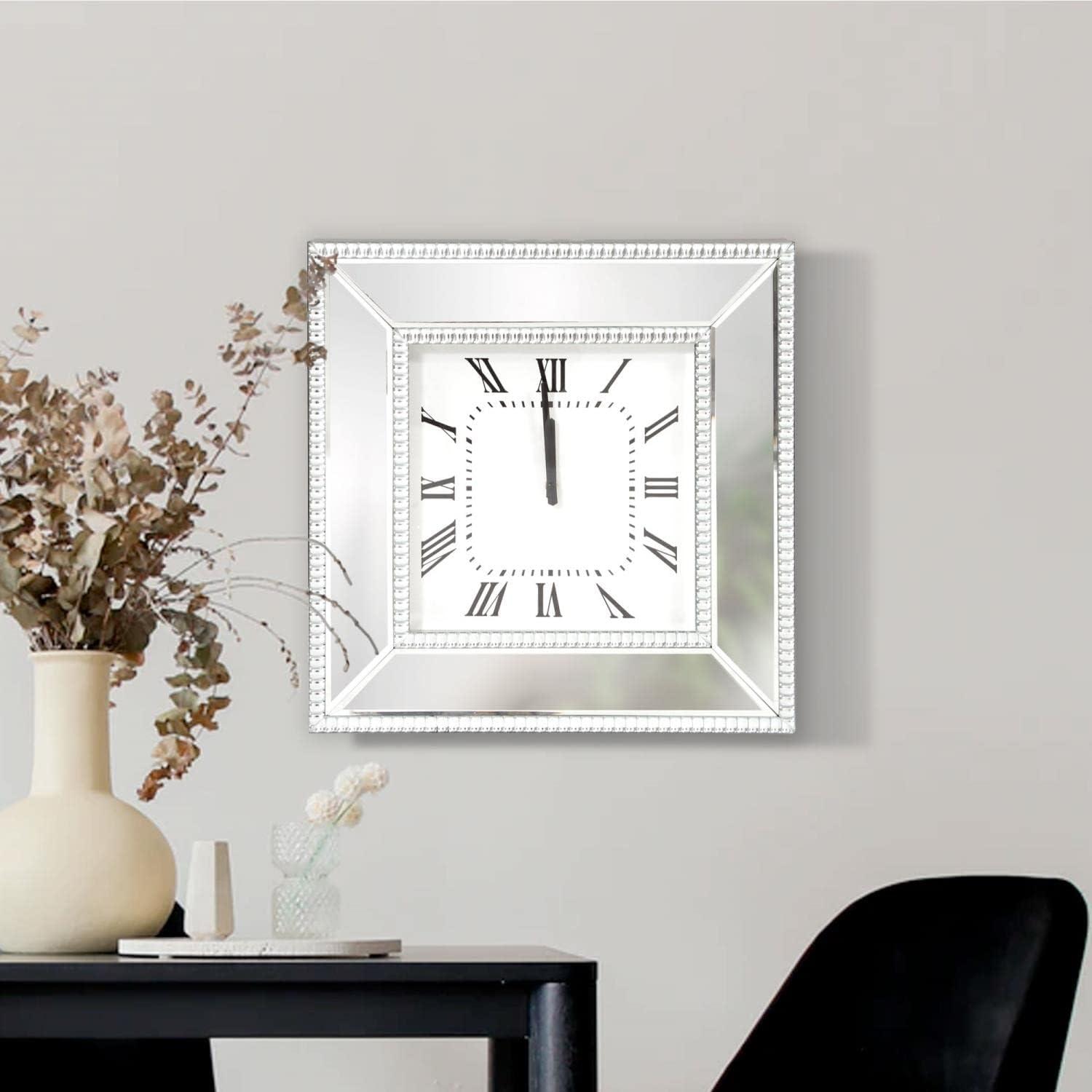 Howard Elliott Mirrored Wall Clock