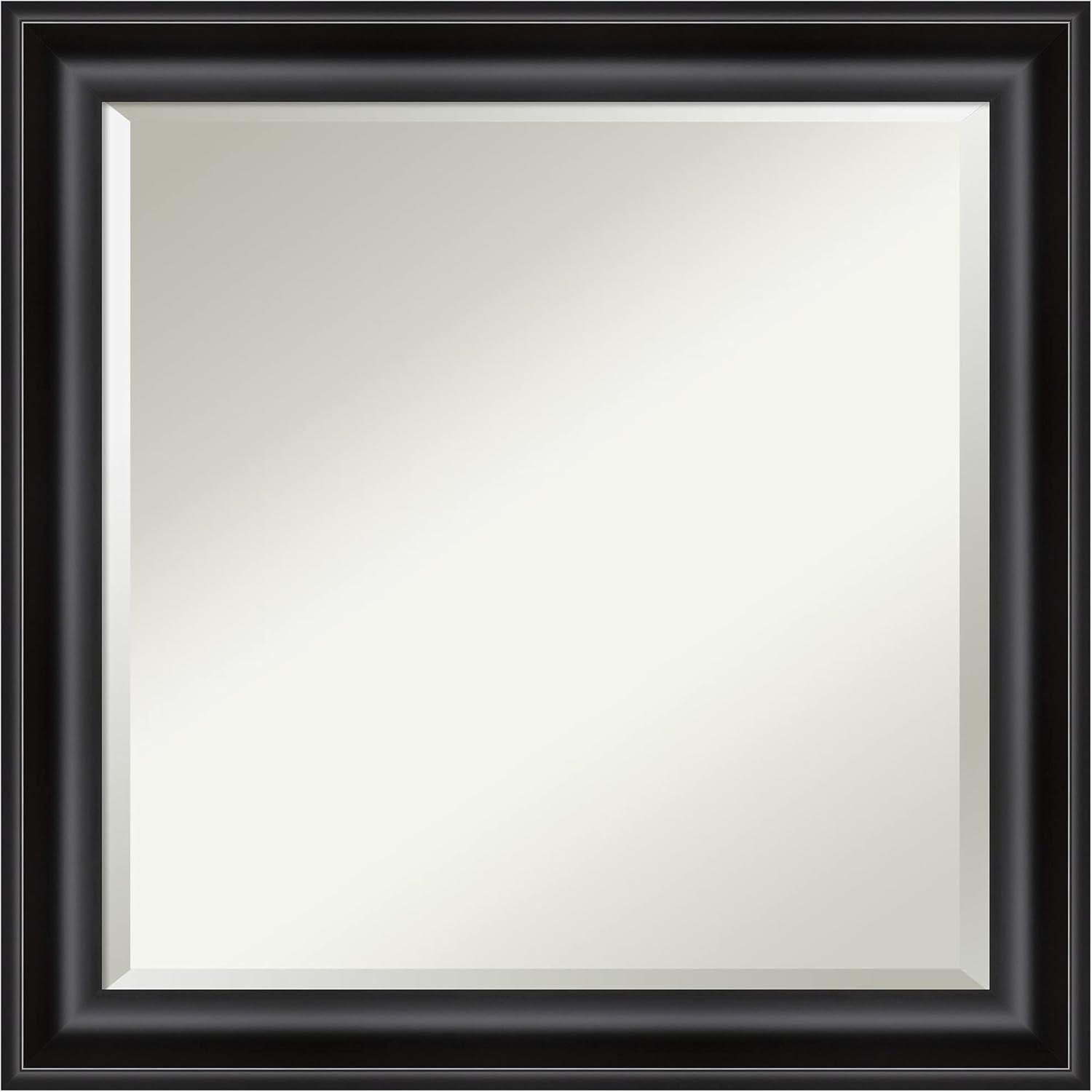 Amanti Art Dsw4593561 23-7/8" Square Beveled Polystyrene Framed Wall Mounted Bathroom