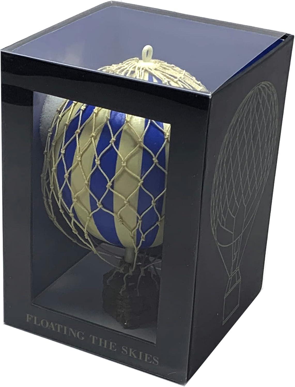 Patriotic Red White and Blue Woven Hot Air Balloon Decor