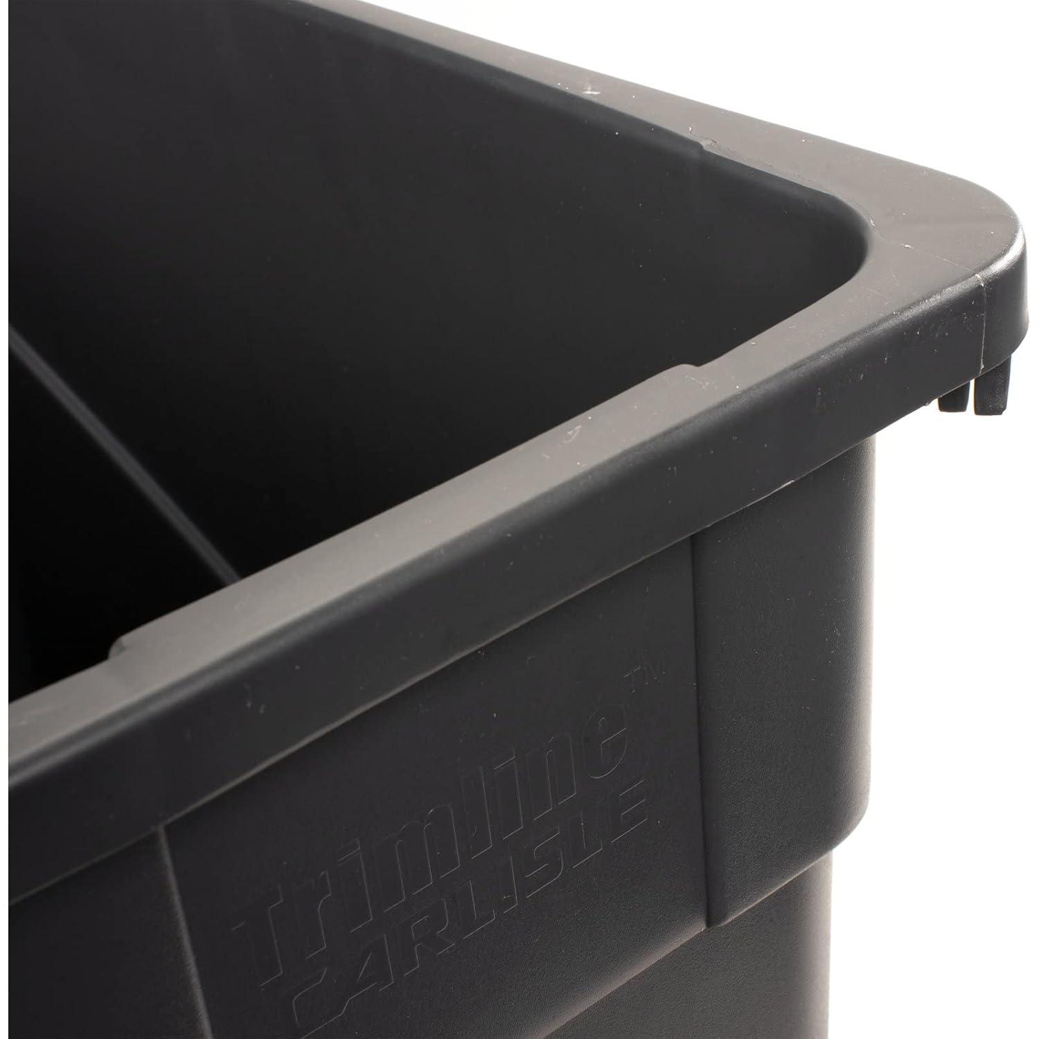 Carlisle Sanitary Maintenance B2193967 15 gal 34201523 Trimline Rectangle Waste Container - Gray