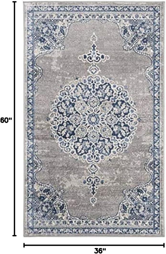 Carlisle Light Gray/Blue Rug