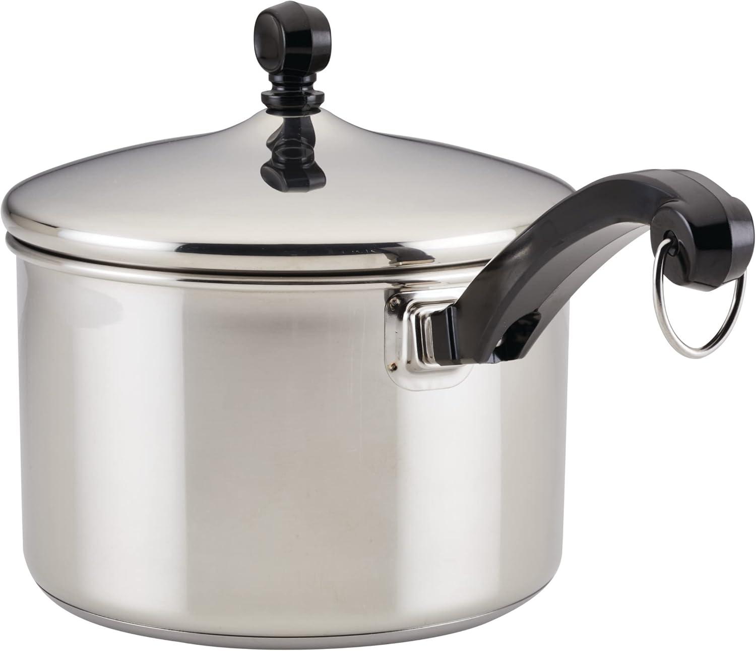 Farberware Farberware Classic Series Stainless Steel Saucepan with Lid