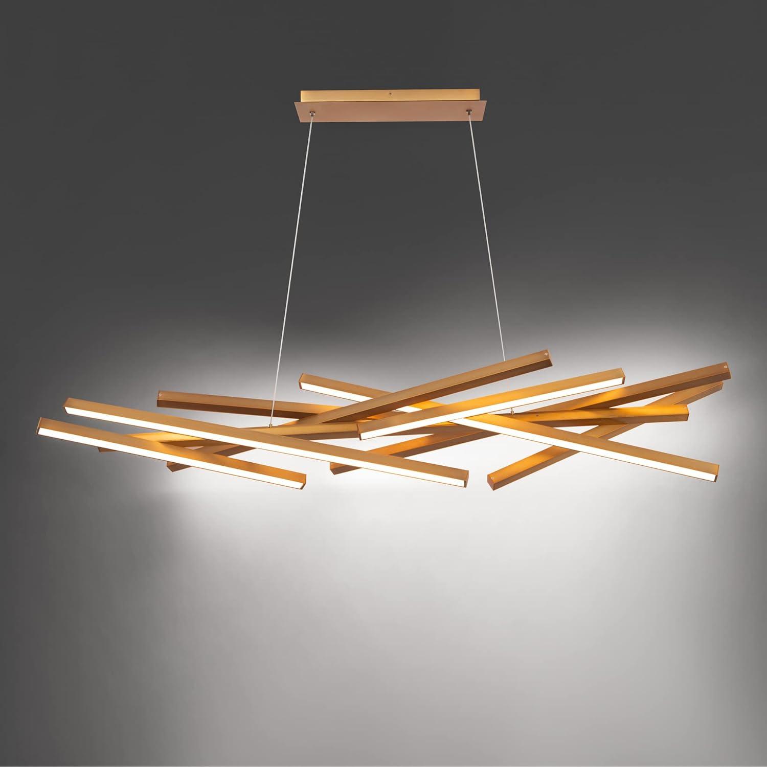 Parallax LED Dimmable Linear Pendant 3000K