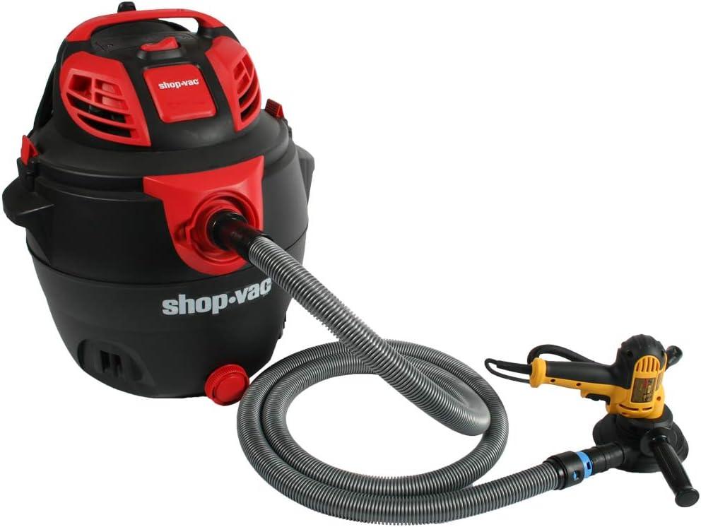 Cen-Tec Systems 94720 Quick Click 20 Ft. Hose for Home and Shop Vacuums with Expanded Multi-Brand Power Tool Adapter Set for Dust Collection, Silver