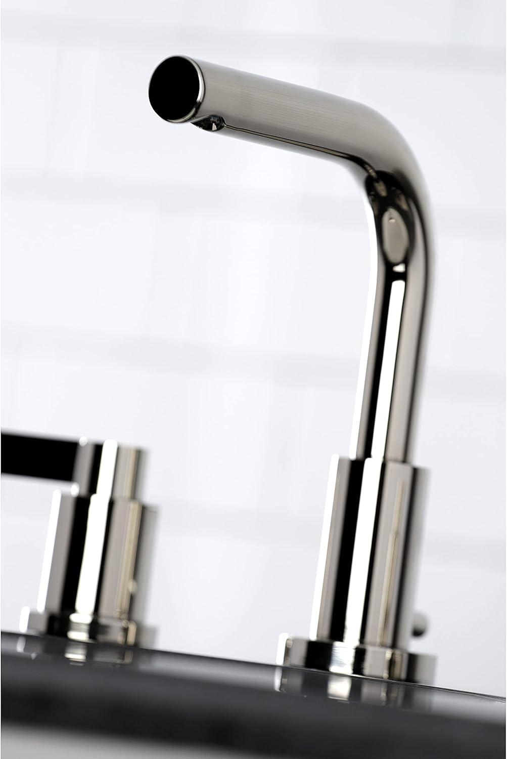 Nuvo Fusion Widespread Bathroom Faucet with Drain Assembly