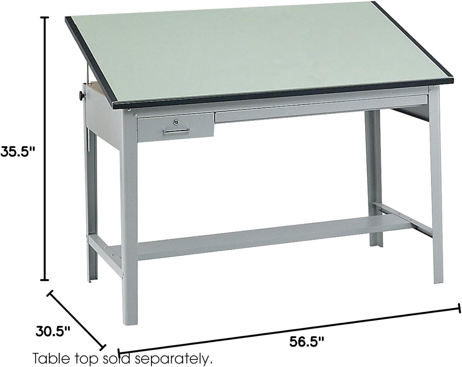 Precision Four-Post Drafting Table Base