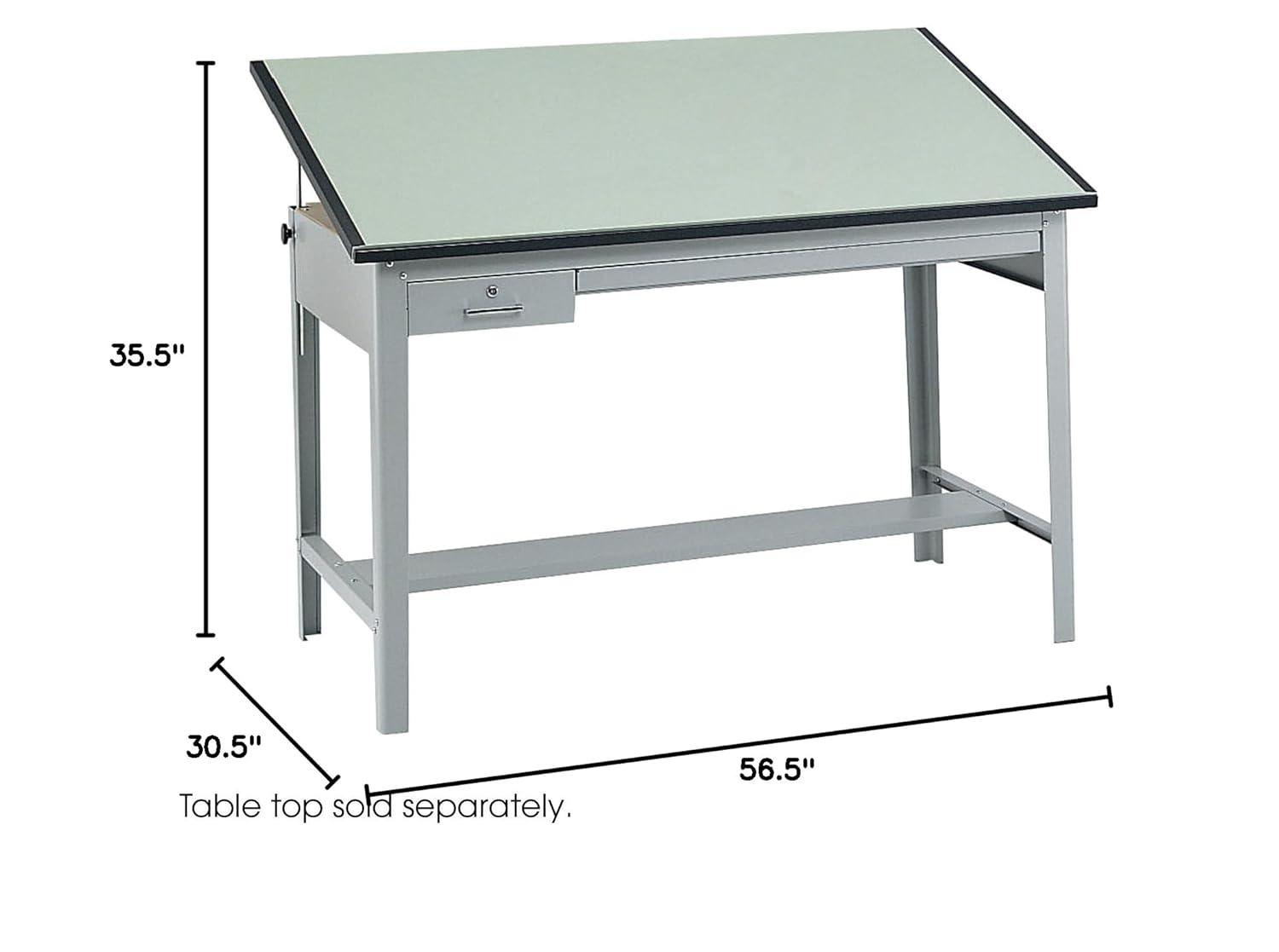 Safco Products Company Precision Four-Post Drafting Table Base