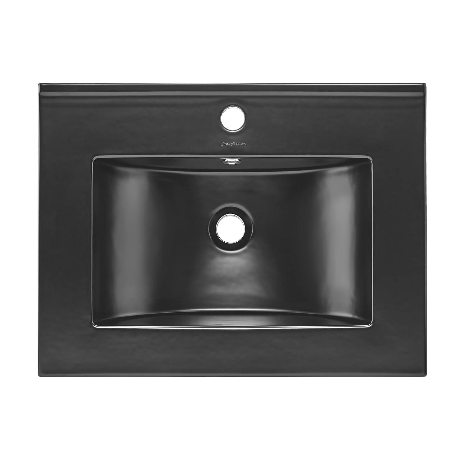 Swiss Madison Ceramic 24" Single Bathroom Vanity Top