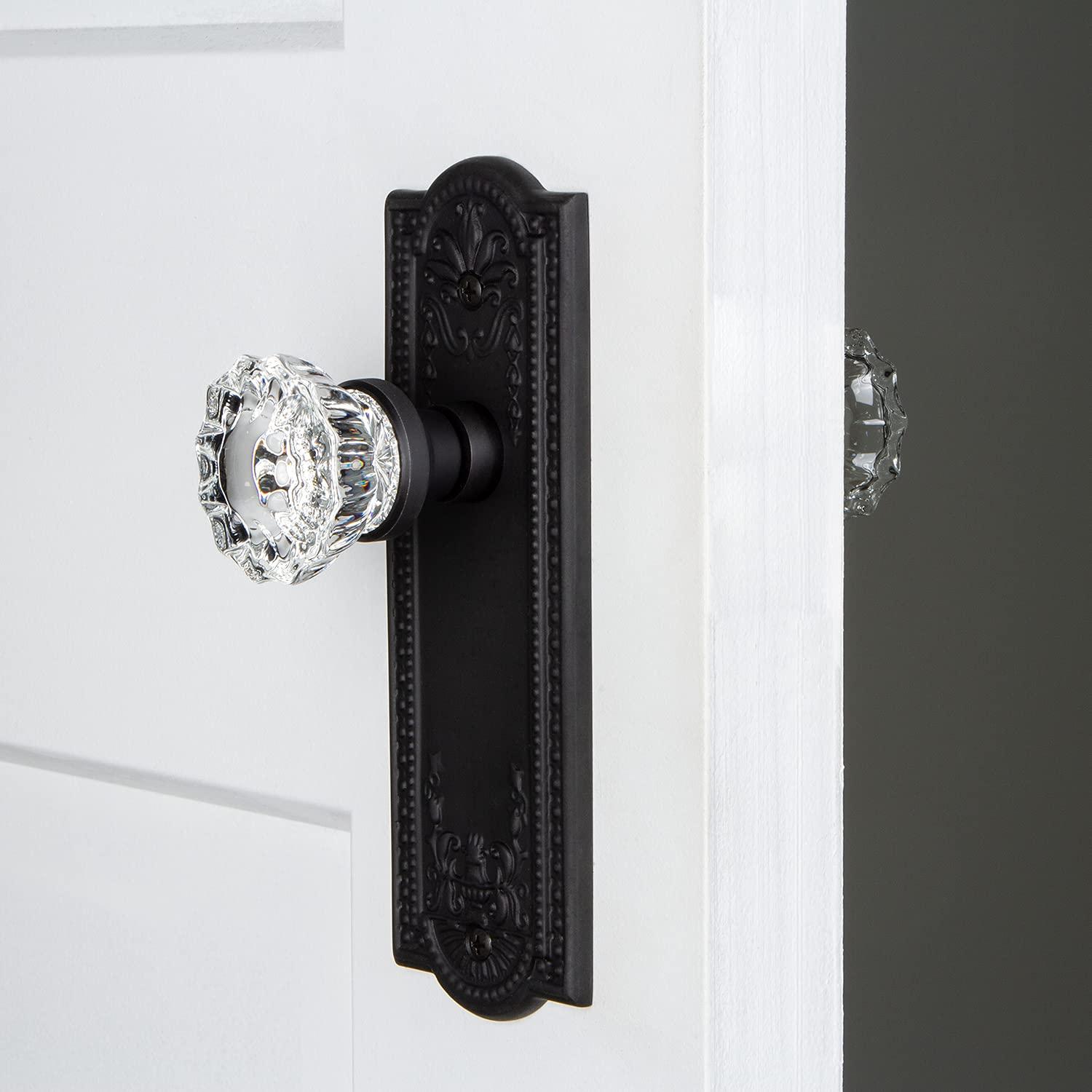 Meadows Plate with Crystal Door Knob
