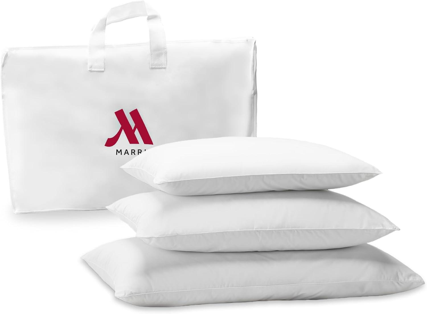 Down Alternative Eco Pillow - Hypoallergenic Eco-Friendly Pillow with 100% Recycled Fill - Set of 2 - Queen (20" x 30")