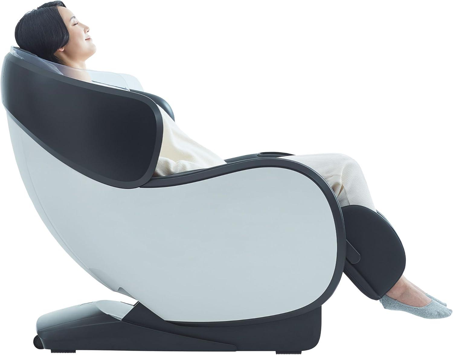 Synca Wellness Synca CirC 3 Zero Gravity Massage Chair with Reversible Ottoman, Black | Wayfair