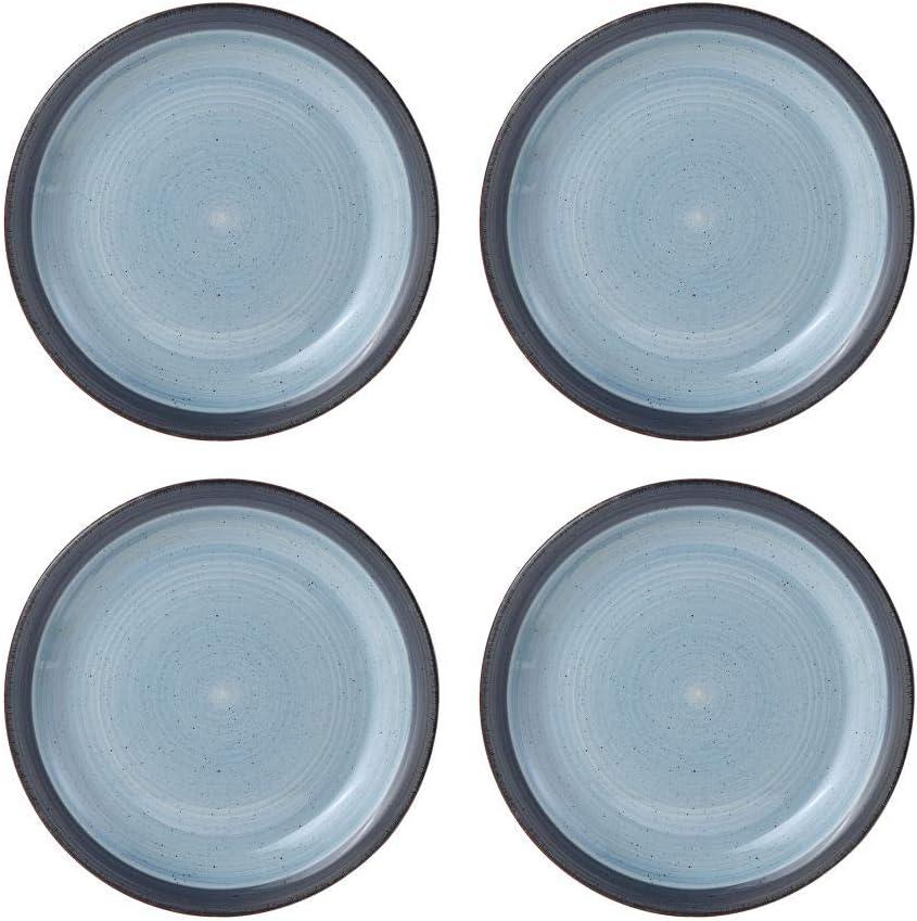 Sadie Blue Ceramic 16-Piece Dinnerware Set