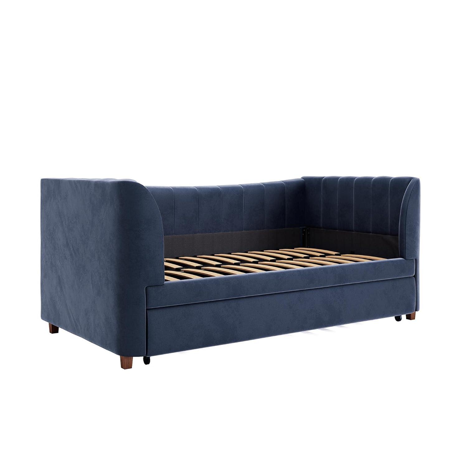 Valentina Twin Upholstered Daybed with Trundle