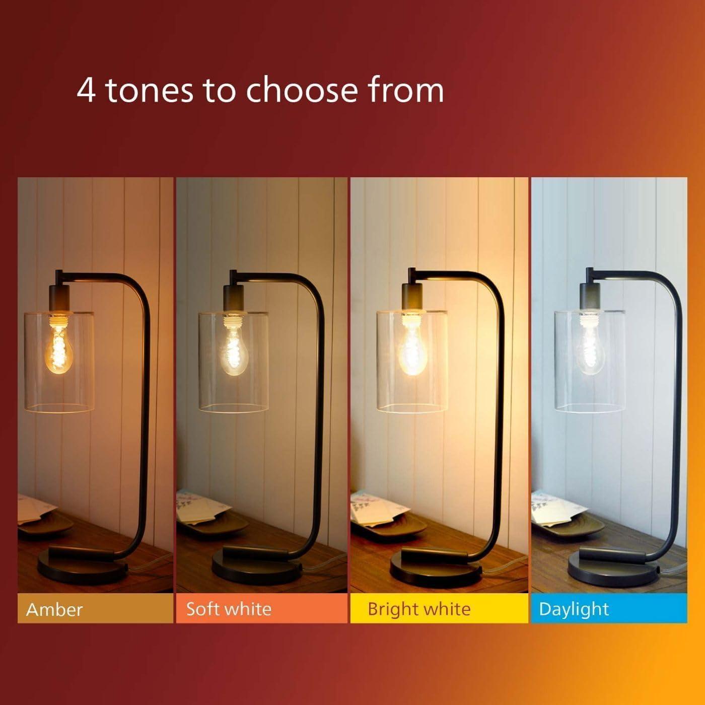 Vintage Clear Spiral Filament Dimmable LED Bulb, Soft White