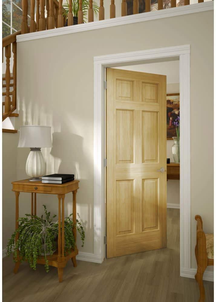 Frameport Solid + Manufactured Wood Paneled Unfinished Slab Door