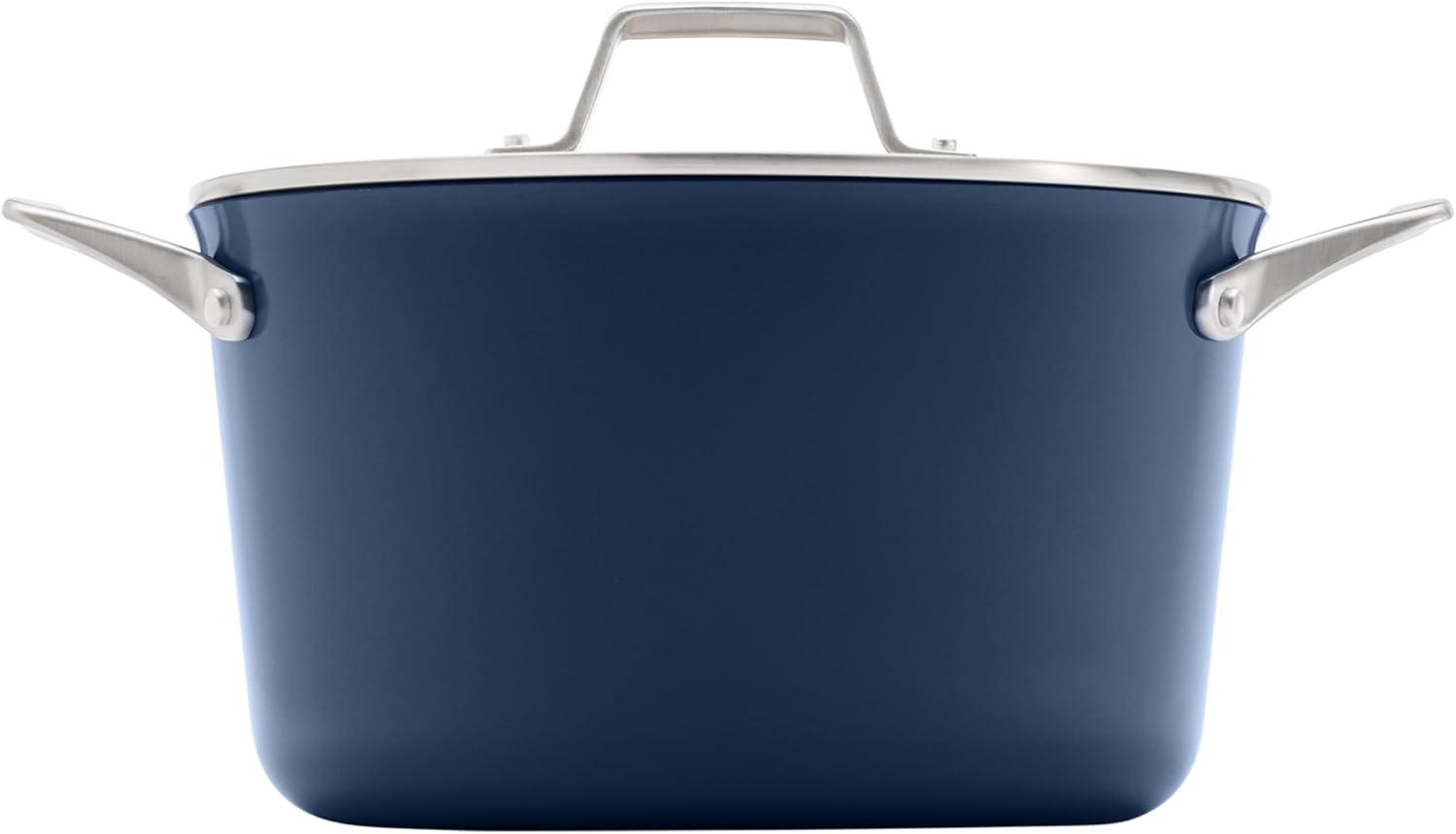 Calphalon Calphalon  Premier Nonstick 7-Qt. Dutch Oven with Lid, Midnight Blue