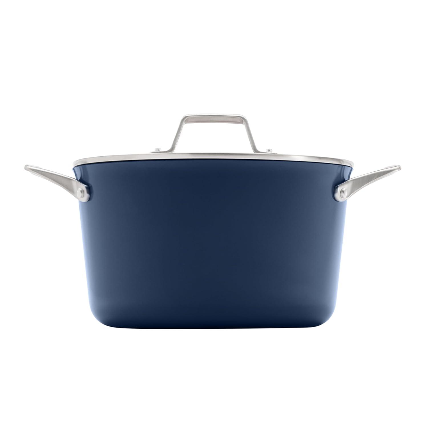 Calphalon Calphalon  Premier Nonstick 7-Qt. Dutch Oven with Lid, Midnight Blue