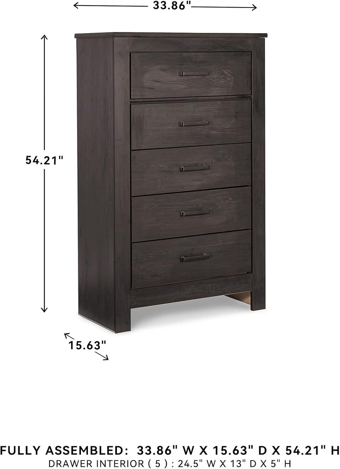 Zelen 5 Drawer 34.25" W Chest