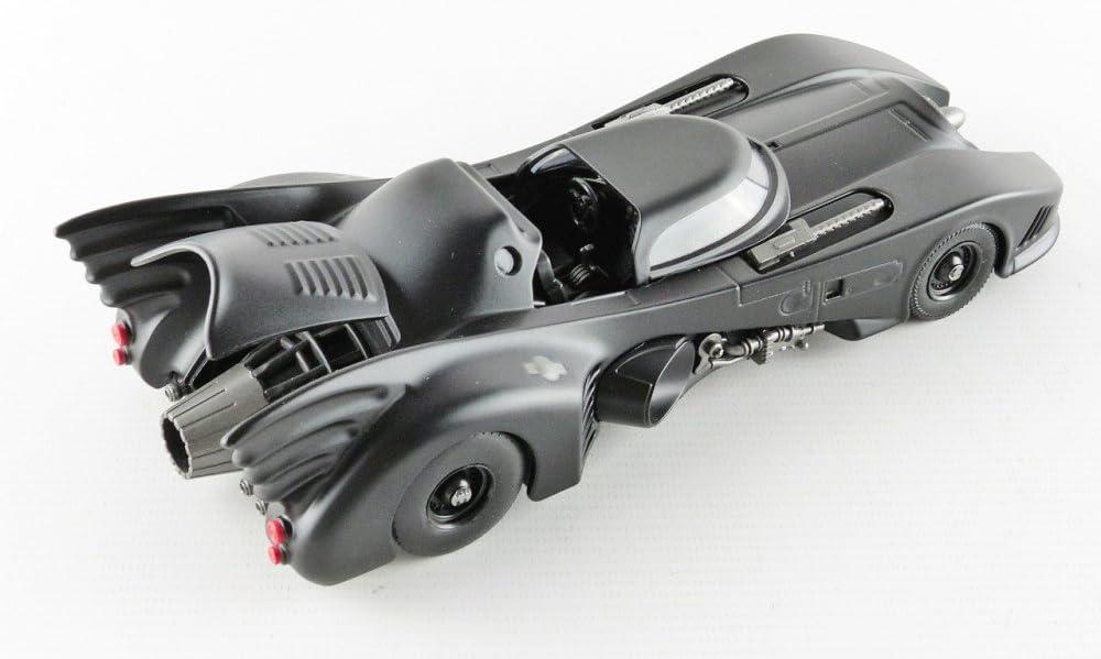 1989 Movie Batmobile Black Chrome Finish 1:24 Scale Die-Cast Metal Vehicle with Mini-Figure - Exclusive