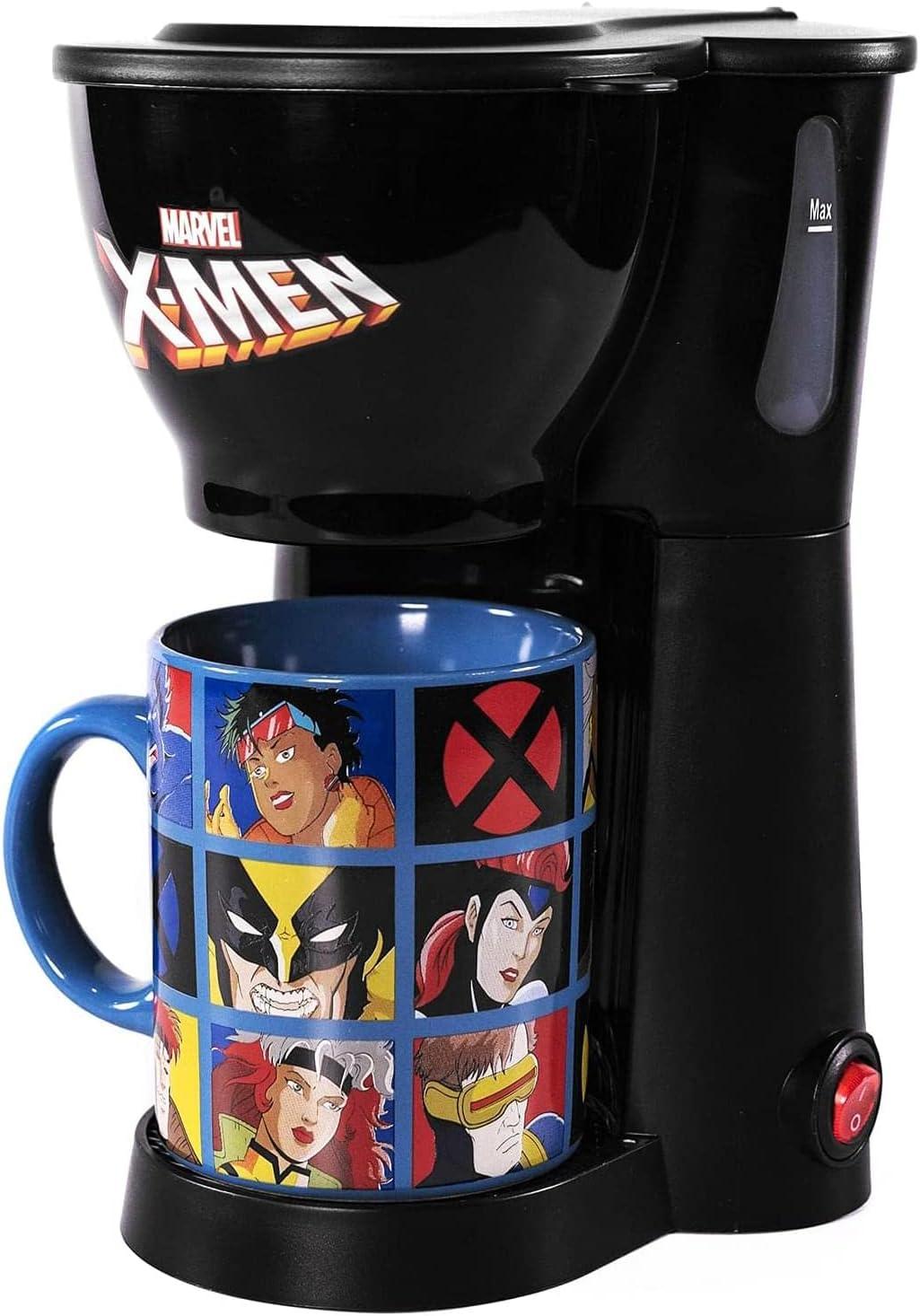 Uncanny Brands Marvel X-Men Coffee Maker Set