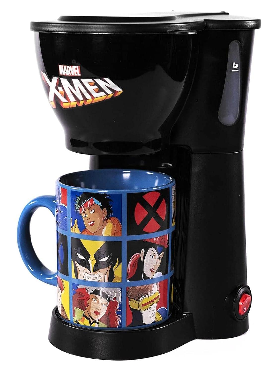 Uncanny Brands Marvel X-Men Coffee Maker Set
