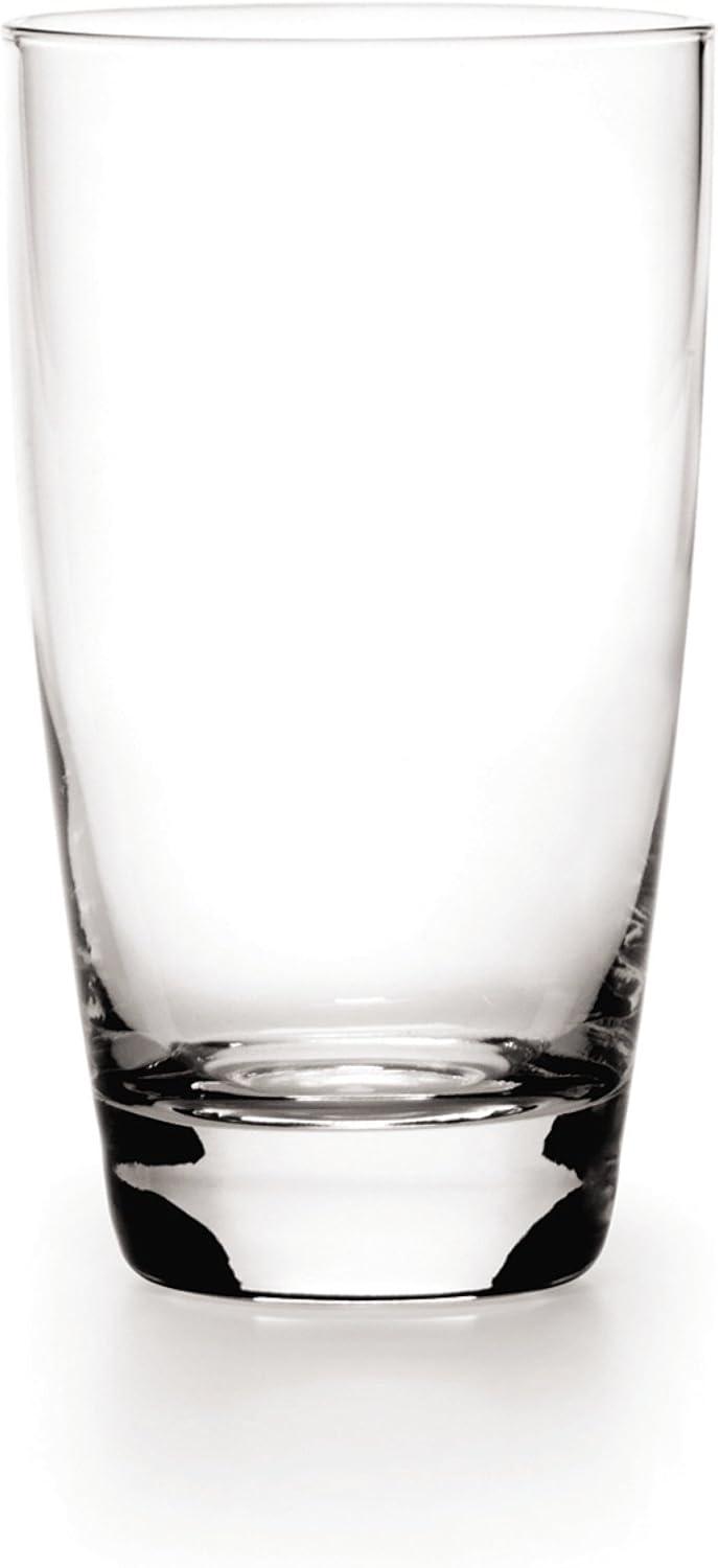 Napoli Clear Glass 15.5-Ounce Beverage Drinkware Set, Set of 4