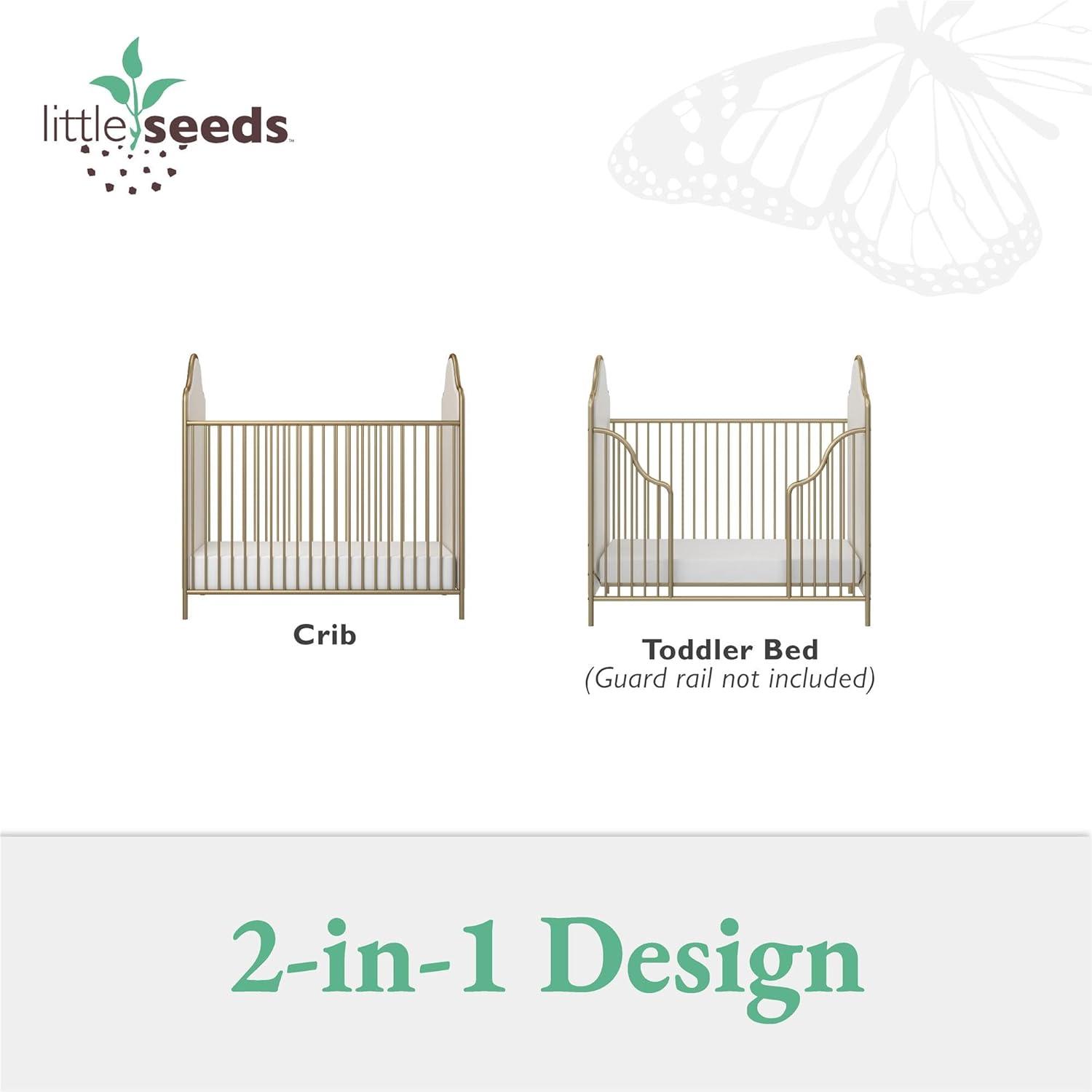 Piper 2-in-1 Convertible Upholstered Crib