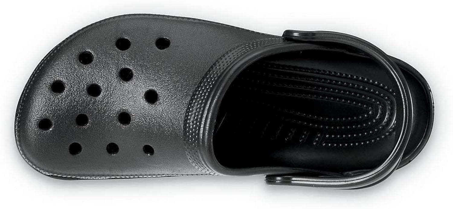 Men's 12 Black Aerated Slip Resistant Clogs
