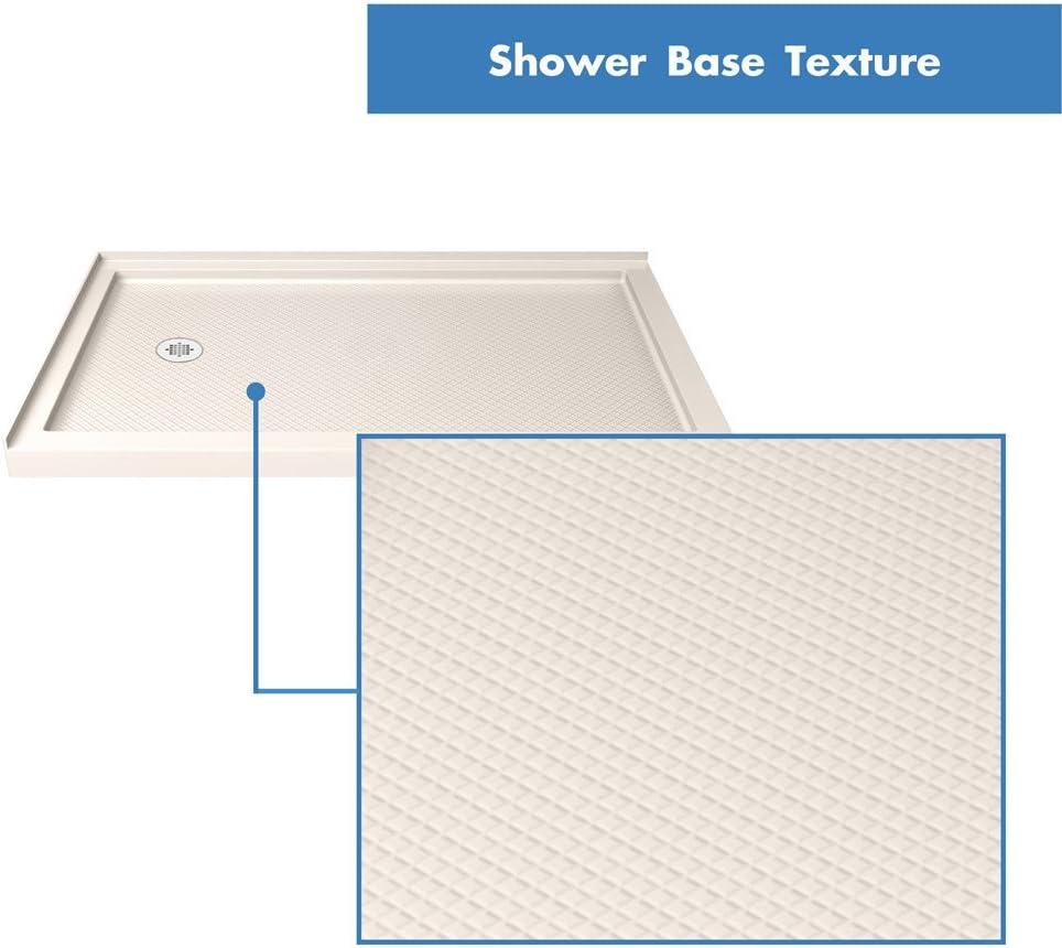 SlimLine 48" W x 36" D Double Threshold Shower Base