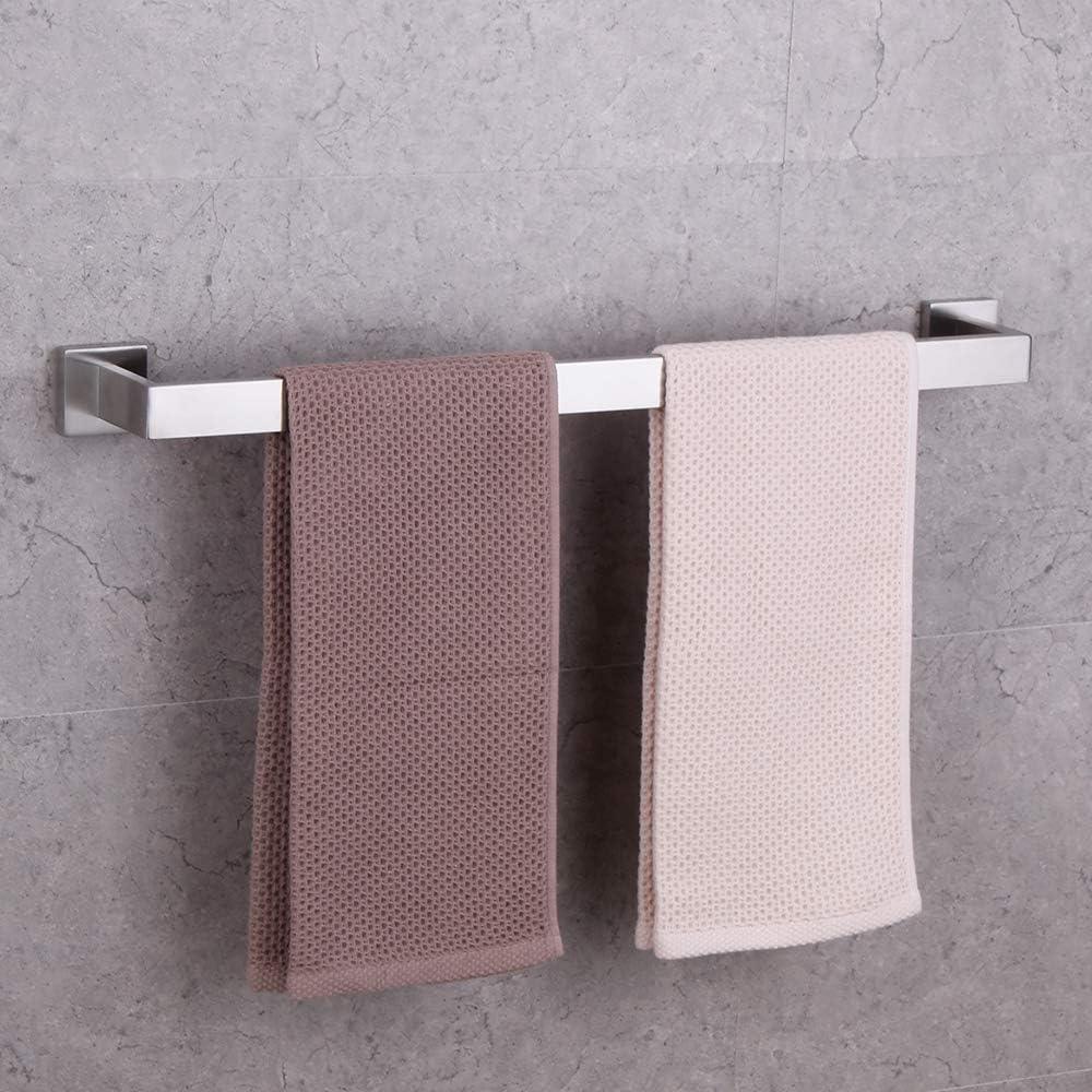 24'' Wall Mounted Towel Bar Towel Rack in Stainless Steel