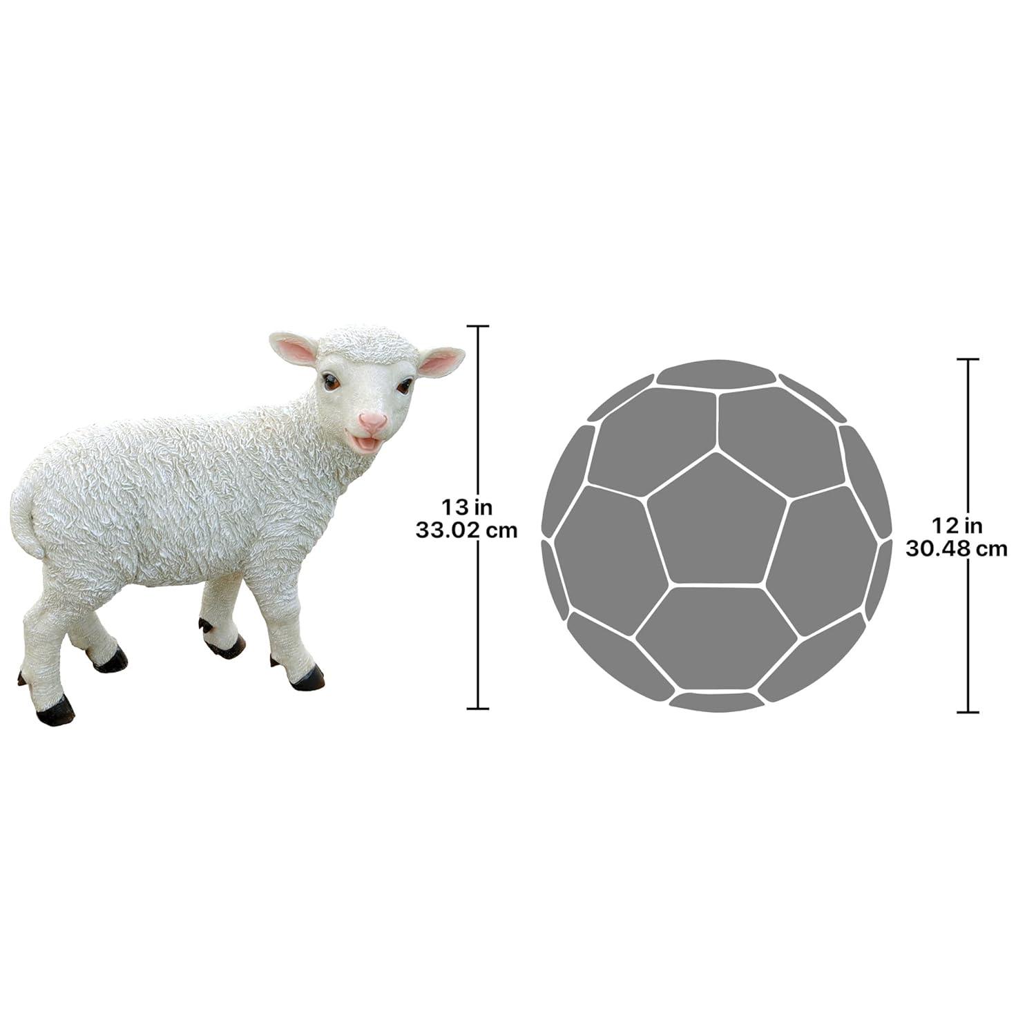 Design Toscano Yorkshire Standing Lamb Statue