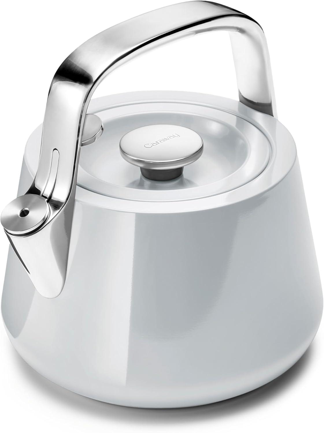 64oz Stainless Steel Whistling Tea Kettle with Handle