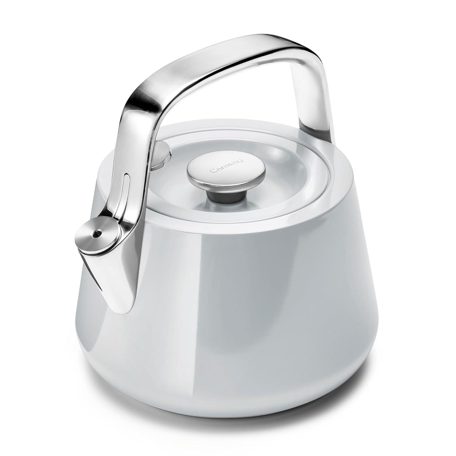 Caraway ® Grey Stovetop Whistling Tea Kettle
