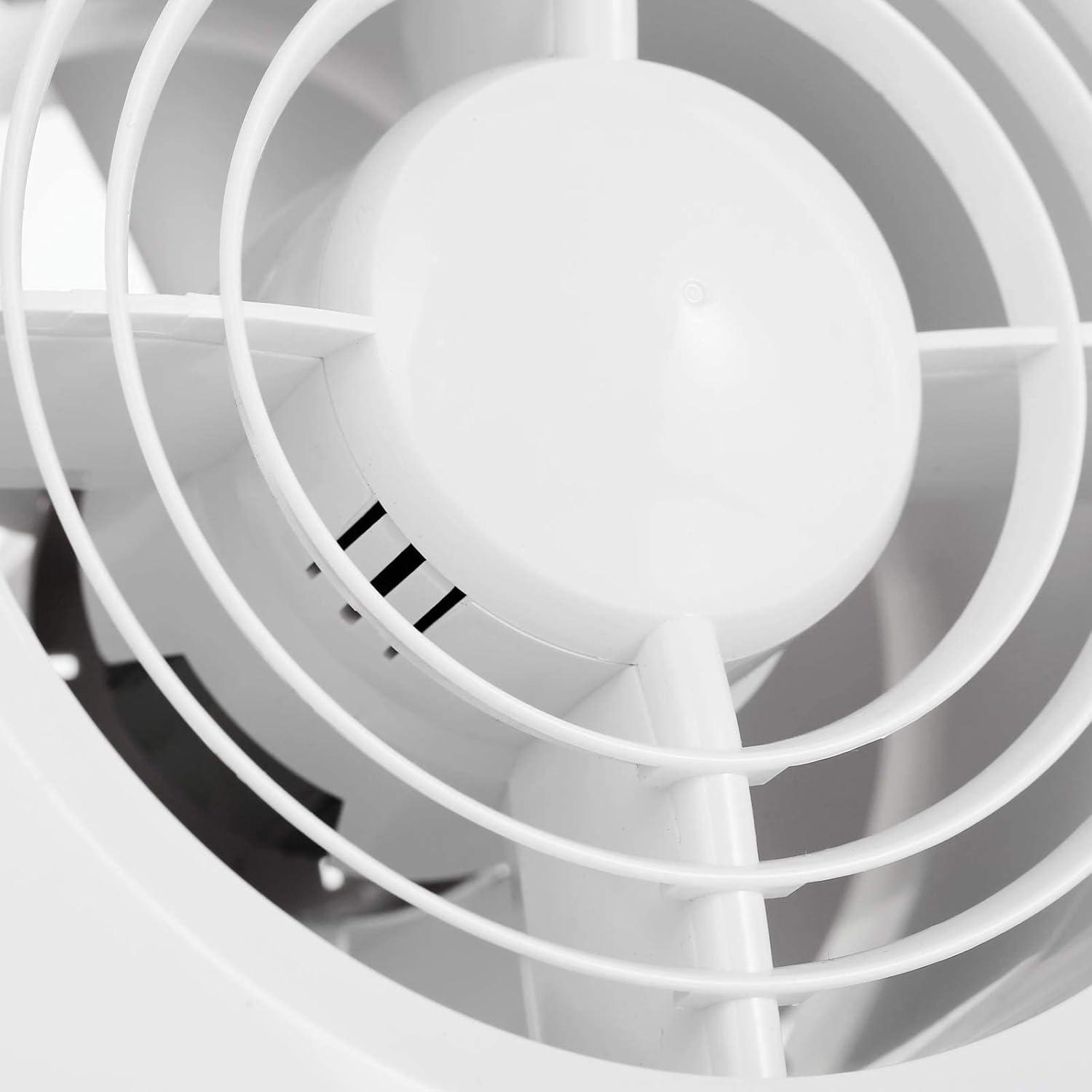 6" Exhaust Fan Extractor Ventilation Fan Bathroom Garage Exhaust for Kitchen,Bathroom,Bedroom,Low Noise and Energy Saving