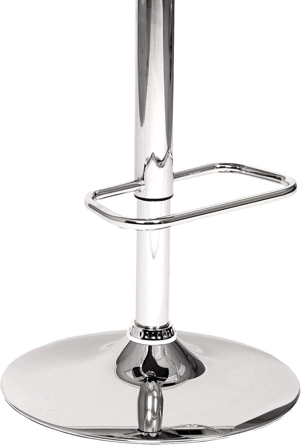 London Swivel Barstool Cream/Walnut - Armen Living