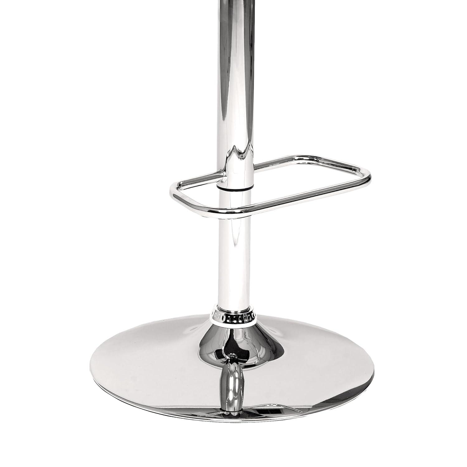 London Swivel Barstool Cream/Walnut - Armen Living