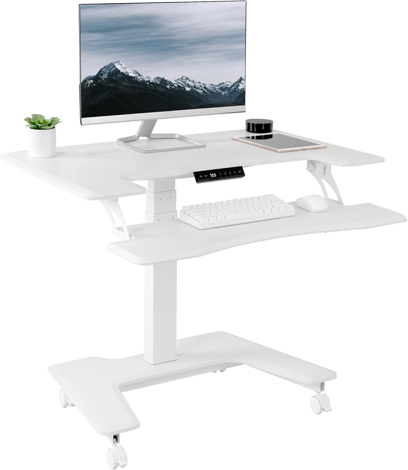 Adjustable Metal Base Standing Desk